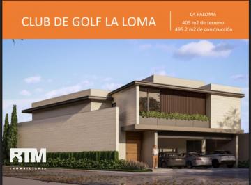 Casa · 495m² · 5 Recámaras · 3 Estacionamientos · Casa en Preventa en La Paloma; Club de Golf, La Loma