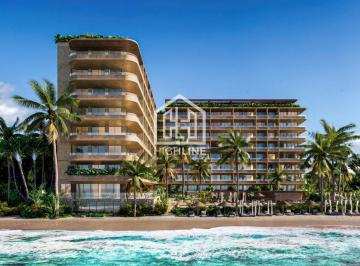 Departamento · 68m² · 1 Recámara · 1 Estacionamiento · Departamento en Venta en Puerto Morelos 1 Habitación con Vista Al Mar con Alta Plusvalía
