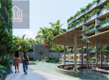 Departamento · 76m² · 2 Recámaras · 2 Estacionamientos · Departamento en Venta en Tulum 2 Habitaciones con Gym, Yoga, Alberca, Oportunidad Única