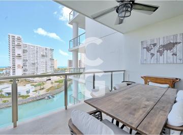 Departamento · 170m² · 2 Recámaras · 2 Estacionamientos · Departamento en Renta en Cancun en Residencial Maioris - Puerto Cancun con 2 Recámaras