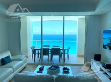 Departamento · 187m² · 3 Recámaras · Departamento en Venta en Bay View Grand Zona Hotelera Cancun