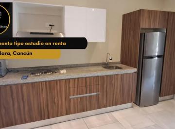 Departamento · 1 Recámara · Departamento Tipo Estudio en Renta, Plaza Andara, Cancún