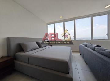 Departamento · 59m² · 1 Estacionamiento · Loft Amueblado en Renta en Residencial Vistas del Bosque