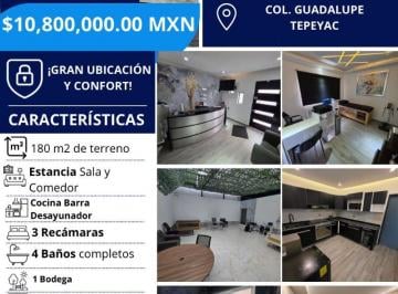 Casa de 3 habitaciones, Gustavo A. Madero · Dominio Inmobiliario Propone en Venta Casa en Colonia Guadalupe Tepeyac