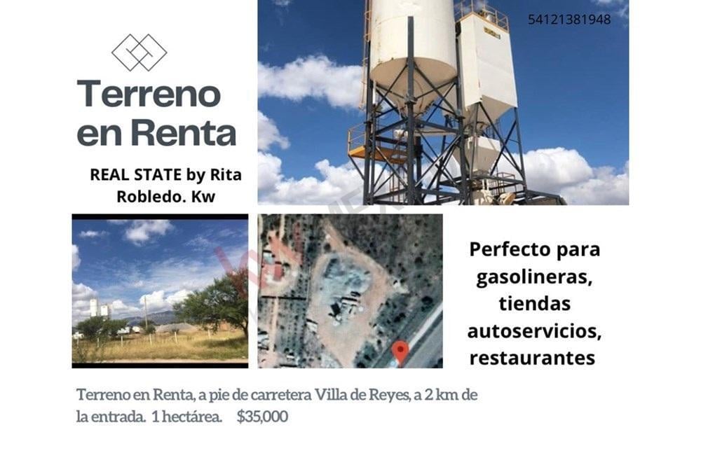 Property for Rent - Plazuela Hidalgo Street 1, Calvario Neighborhood, 79500 Villa de Reyes, SLP, Mexico