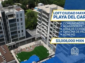 Departamento · 40m² · 1 Recámara · 1 Estacionamiento · Loft en Venta Playa del Carmen, Ciudad Mayakoba,1 Recámara, Comunidad Planeada, Naturaleza, Exclusivo.