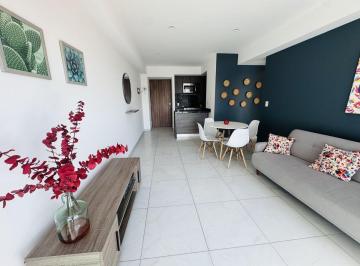 Departamento de 1 habitación, Alvaro Obregón · Departamento Amueblado Exterior en Renta Colonia Carola