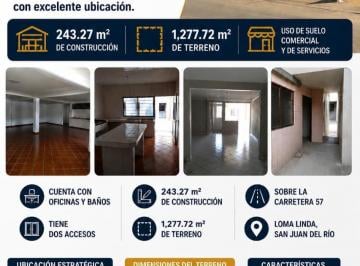 Bodega comercial de 4 habitaciones, San Juan del Río · Bodega Comercial