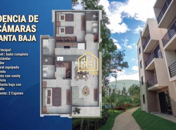 Departamento · 87m² · 2 Recámaras · 2 Estacionamientos · Departamento en Fraccionamiento vía Cumbres Residencial