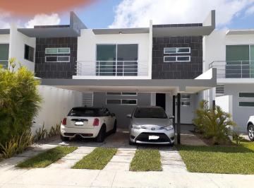 Casa · 180m² · 3 Recámaras · 2 Estacionamientos · Renta Casa Privada Piedra Antigua en Temozon Norte, Mérida