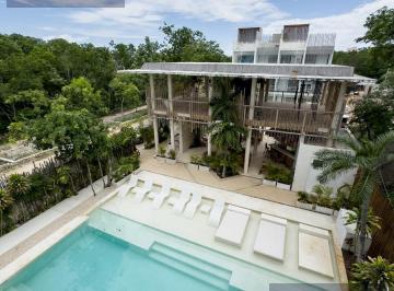 Departamento · 49m² · 1 Recámara · 1 Estacionamiento · Departamento en Venta Tipo PH en Tulum con Alberca y en Zona de Alta Plusvalía Ideal Para Renta