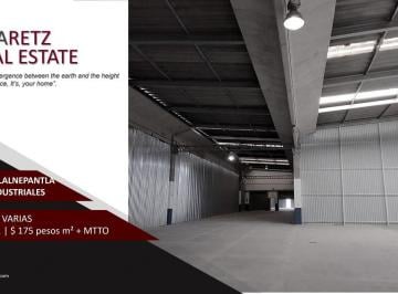 Bodega comercial , Tlalnepantla de Baz · Excelentes Bodegas Tlalnepantla, Varias Medidas