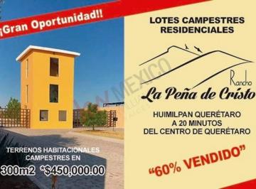 N/A · Lotes Campestres y Muy Campiranos Para Que Construyas Tu Casa de Campo en Huimilpan