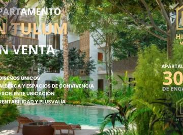 Departamento · 93m² · 2 Recámaras · 1 Estacionamiento · Departamento en Venta en Tulum | Cerca de La Playa | Alta Plusvalía y Rentabilidad