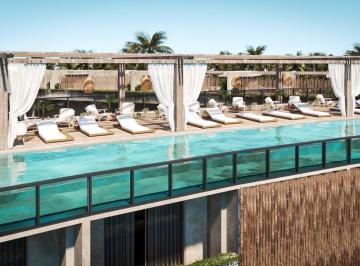 Departamento · 47m² · 1 Recámara · 1 Estacionamiento · Llave en Mano! Impresionante Estudio 1 Recamara con Balcón
