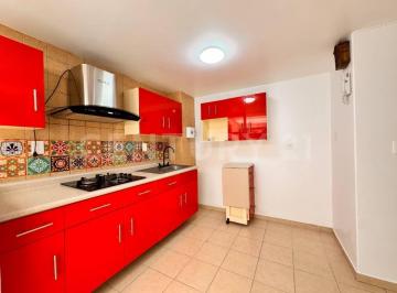 Cocina · Departamento de 99 m², 3 Recámaras y Excelente Ubicación en Tlalpan, La Joya