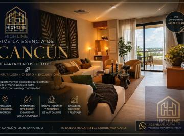Departamento · 207m² · 3 Recámaras · 2 Estacionamientos · Departamento en Venta Cancún Centro con Rooftop de 3 Habitaciones Luxury Alberca Vista Al Mar