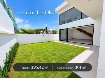 Casa · 301m² · 3 Recámaras · 2 Estacionamientos · Casa Doble Altura con Jardín | Fracc. Las Olas