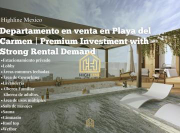 Departamento · 29m² · 1 Recámara · 1 Estacionamiento · Departamento en Venta en Playa del Carmen | Premium Investment With Strong Rental Demand