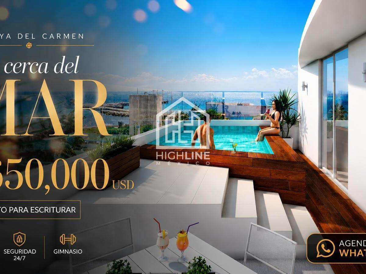 Penthouse for Sale | Playa del Carmen | 3 Bedrooms | Rooftop and Swimming Pool