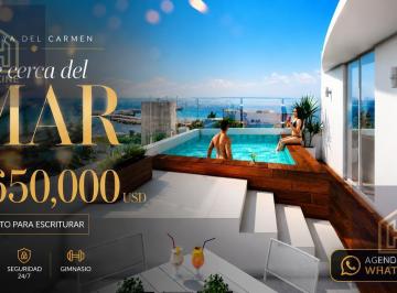 Departamento · 197m² · 3 Recámaras · 1 Estacionamiento · Penthouse en Venta | Playa del Carmen | 3 Recámaras | Rooftop y Alberca