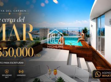 Departamento · 197m² · 3 Recámaras · 1 Estacionamiento · Penthouse en Venta | Playa del Carmen | 3 Recámaras | Rooftop y Alberca