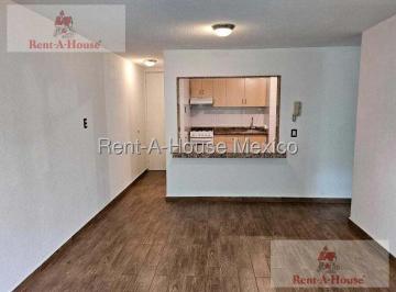 Departamento · 50m² · 1 Recámara · 1 Estacionamiento · Departamento en Renta en Polanco, Miguel Hidalgo Jl 26 - 3290.