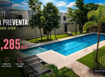 Casa · 208m² · 3 Recámaras · 2 Estacionamientos · Casa en Preventa – Playa del Carmen – 3 Habitaciones – 5 Minutos de La Playa