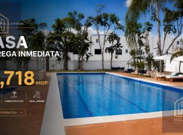 Casa · 212m² · 3 Recámaras · 2 Estacionamientos · Casa en Venta | Playa del Carmen | 3 Recámaras | 5 Minutos de La Playa | Ideal Airbnb