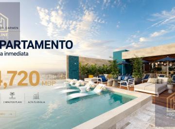 Departamento · 45m² · 1 Recámara · 1 Estacionamiento · Departamento en Venta | Playa del Carmen | 1 Habitación | Ideal Airbnb | 2 Minutos de La Playa