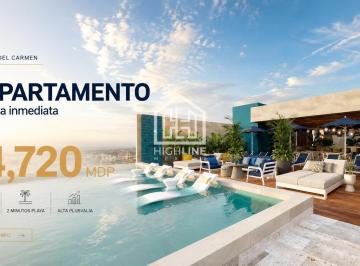 Departamento · 45m² · 1 Recámara · 1 Estacionamiento · Departamento en Venta | Playa del Carmen | 1 Habitación | Ideal Airbnb | 2 Minutos de La Playa