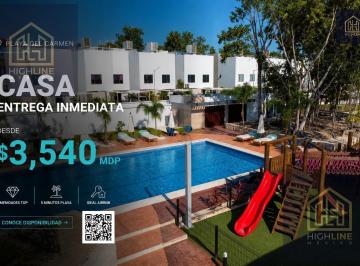 Casa · 130m² · 3 Recámaras · 2 Estacionamientos · Casa en Venta | Playa del Carmen | 3 Recámaras | Ideal Airbnb | 5 Minutos de La Playa