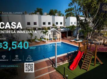 Casa · 130m² · 3 Recámaras · 2 Estacionamientos · Casa en Venta | Playa del Carmen | 3 Recámaras | Ideal Airbnb | 5 Minutos de La Playa