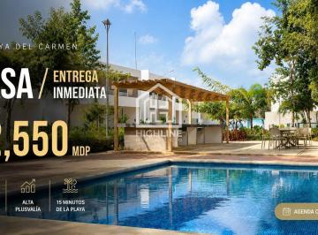 Casa · 97m² · 3 Recámaras · 1 Estacionamiento · Casa en Venta | Playa del Carmen | 3 Habitaciones | Alberca | Alta Plusvalia