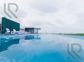 Departamento · 89m² · 1 Recámara · 1 Estacionamiento · Departamento en Venta en Aldea Zama, Tulum 1 Habitación Alberca Privada Gimnasio, Elevador