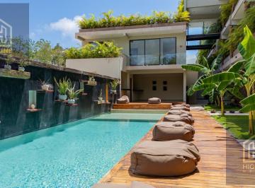 Departamento · 57m² · 1 Recámara · 1 Estacionamiento · Departamento en Venta en Tulum Amueblado Planta Baja con Swim Up Entrega Inmediata