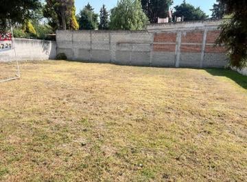 Terreno / Lote · 600m² · Venta de Lote de Terreno en Fraccionamiento La Virgen en Metepec