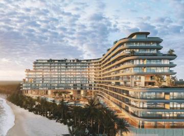 Departamento · 234m² · 2 Recámaras · 2 Estacionamientos · Departamento Amueblado con Vistas Frontales Al Mar en Venta en Cancun