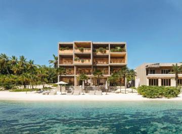 Departamento · 107m² · 2 Recámaras · 1 Estacionamiento · Departamento Frente Al Mar en Venta Bahia Soliman Tulum