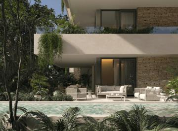 Departamento · 199m² · 2 Recámaras · 1 Estacionamiento · Departamento Frente Al Campo de Golf y Club de Playa Privado en Venta Playa del Carmen