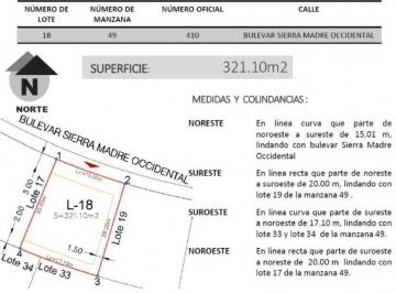 Terreno / Lote · 321m² · Terreno en Fraccionamiento Zanda