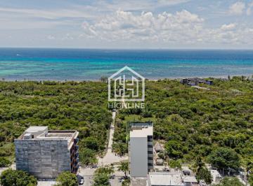 Departamento · 63m² · 2 Recámaras · 1 Estacionamiento · Departamento Lujoso de 2 Habitaciones con Vista Al Mar en La 5ta Av en Playa del Carmen