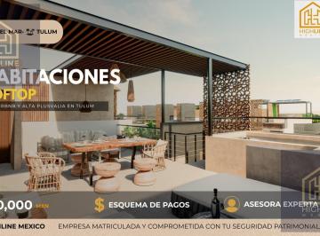 Departamento · 93m² · 2 Recámaras · Departamento 2 Habitación en Venta en Tulum con Coworking, Spa y Gimnasio Oportunidad Cerca del Mar