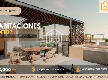 Departamento · 93m² · 2 Recámaras · Departamento 2 Habitación en Venta en Tulum con Coworking, Spa y Gimnasio Oportunidad Cerca del Mar