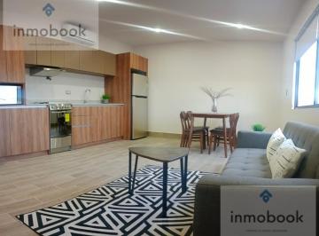 Departamento · 52m² · 1 Recámara · 1 Estacionamiento · Departamento Amueblado en Renta Magnolia Living Zona Boreal