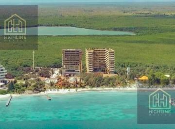 Departamento · 68m² · 1 Recámara · 2 Estacionamientos · Departamento Lujoso con Vista Al Mar de 1 Recamara, Costa Mujeres. Cancun