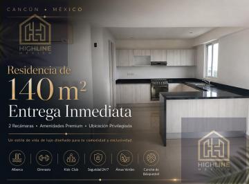Departamento · 140m² · 2 Recámaras · 2 Estacionamientos · Departamento en Venta PH de 2 Recamaras | Cancun en Supermanzana 16