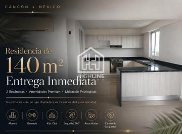 Departamento · 140m² · 2 Recámaras · 2 Estacionamientos · Departamento en Venta PH de 2 Recamaras | Cancun en Supermanzana 16