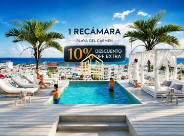 Departamento · 41m² · 1 Recámara · 1 Estacionamiento · Departamento en Venta 1 Recamara - Vista Al Mar, Playa del Carmen