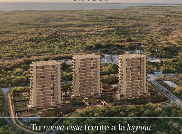 Departamento de 1 habitación, Benito Juárez · Departamentos en Venta con Vista a Laguna Nichupté, con Avance de Obra